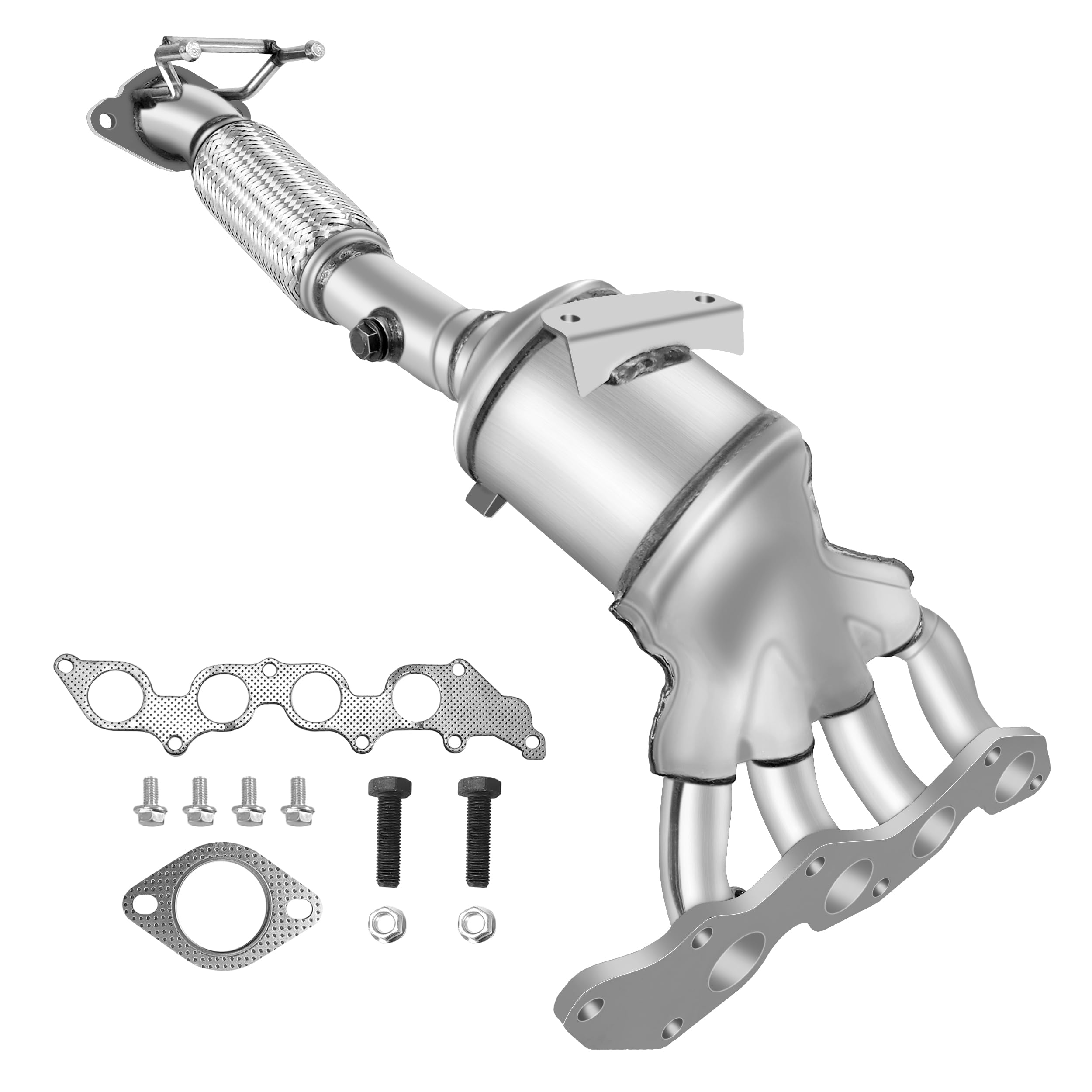 Amazon.com: [Front]FortunaFlow Catalytic Converter Compatible with